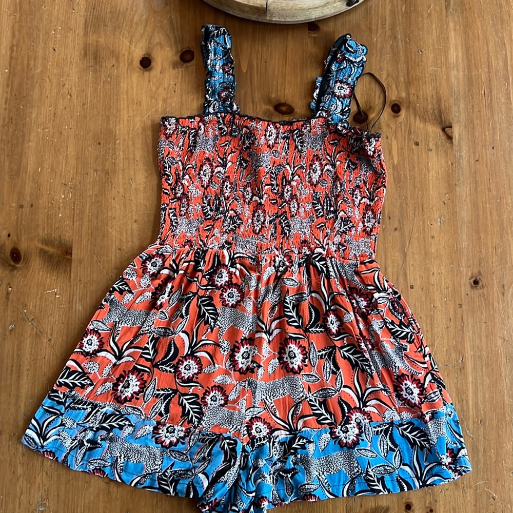 New without tags. Rayon Size large Angie one piece shorts set with pockets